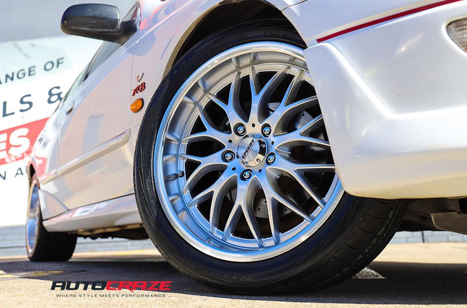 FORD FALCON XR8 CHEETAH HYPER SILVER POLISH LIP
